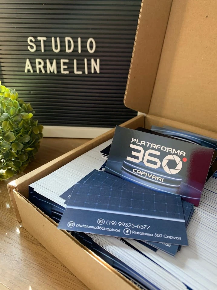 Cartão de Visita Verniz Total