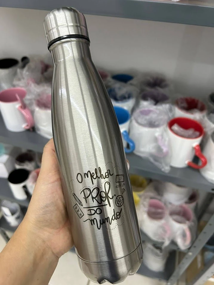 Garrafa Térmica Degrade Azul