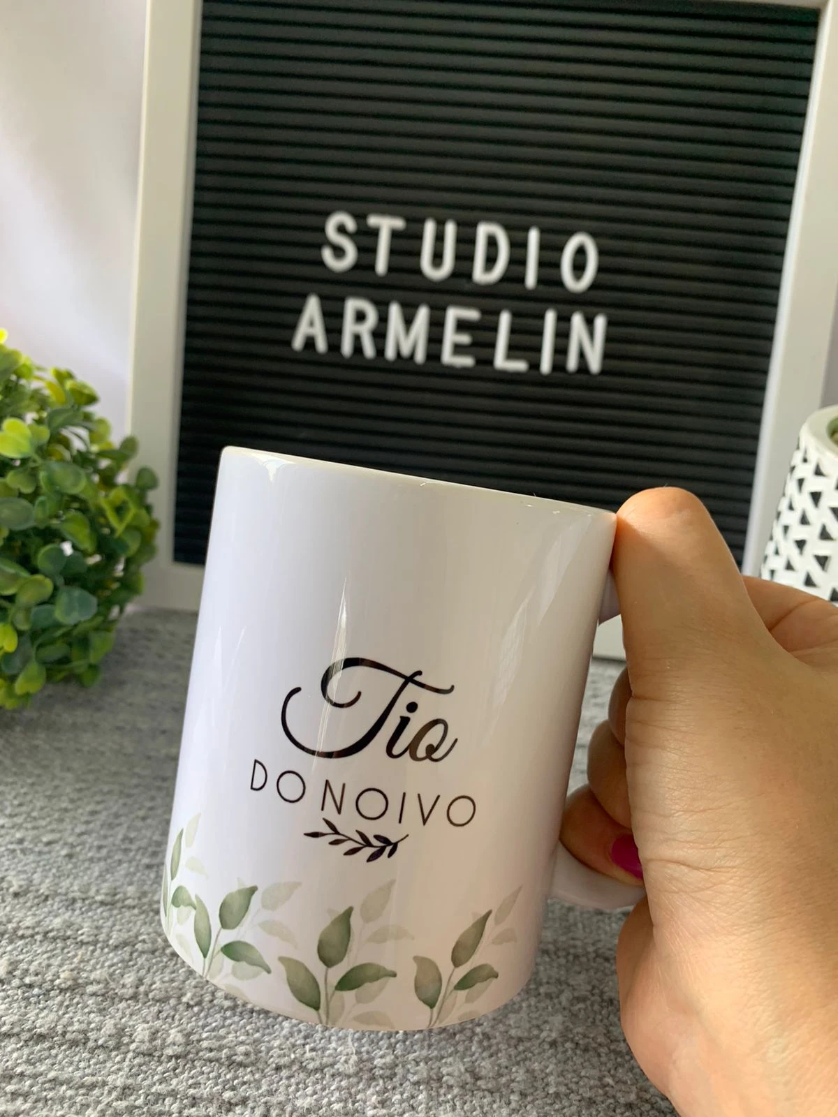 Caneca de Cerâmica Casamento