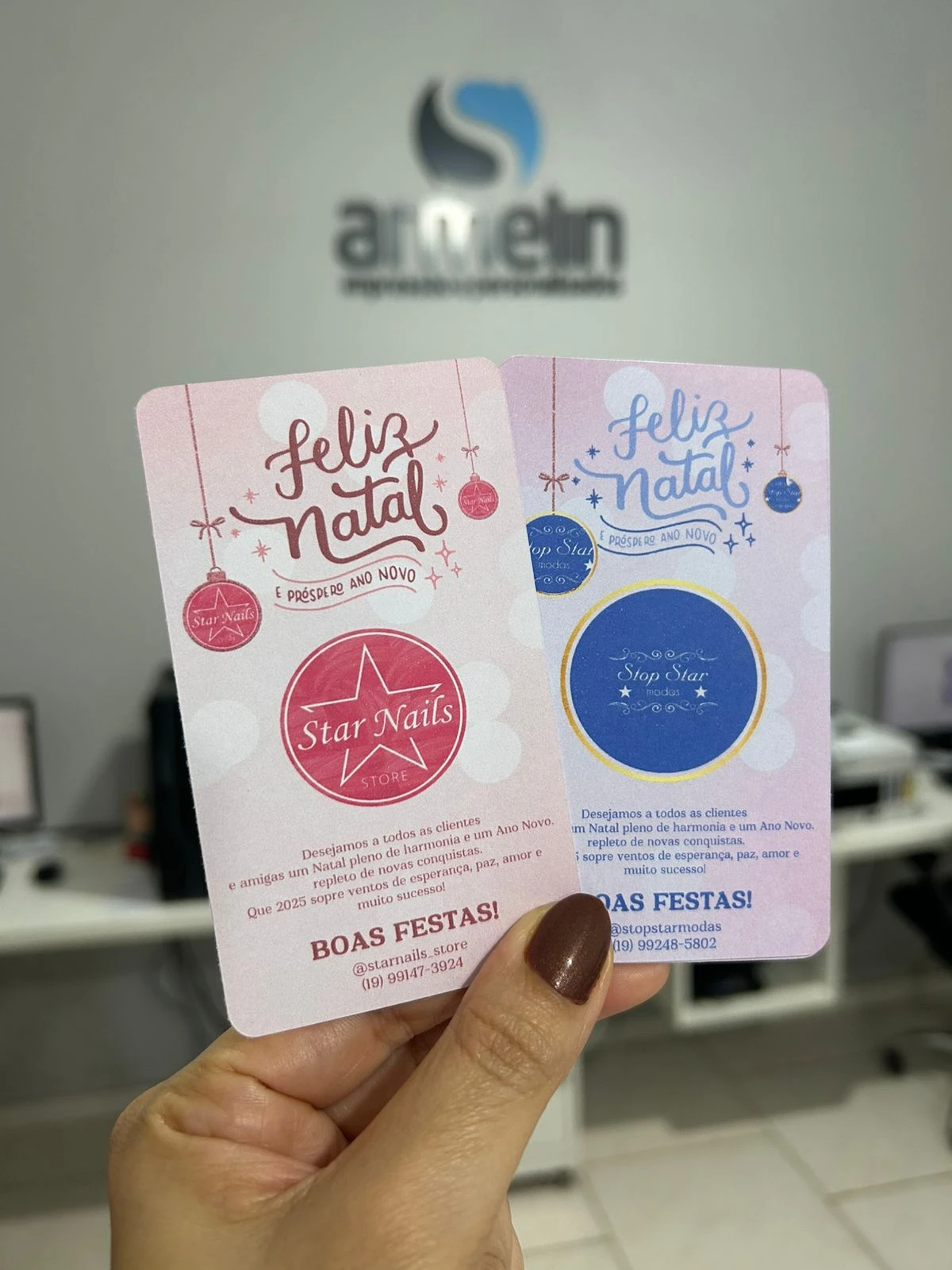 Cartão de Agradecimento