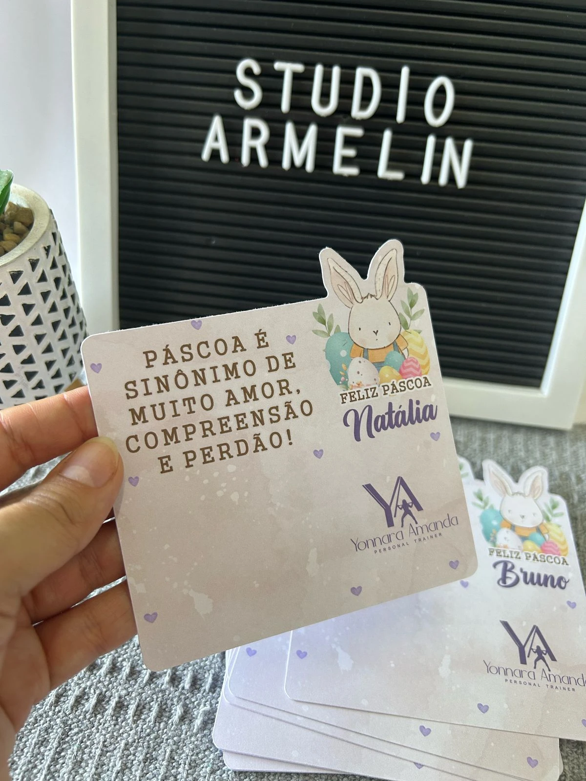 Cartão de Agradecimento