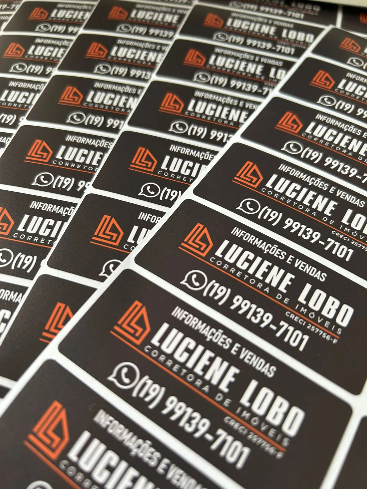 Adesivos em Vinil para Envelopes