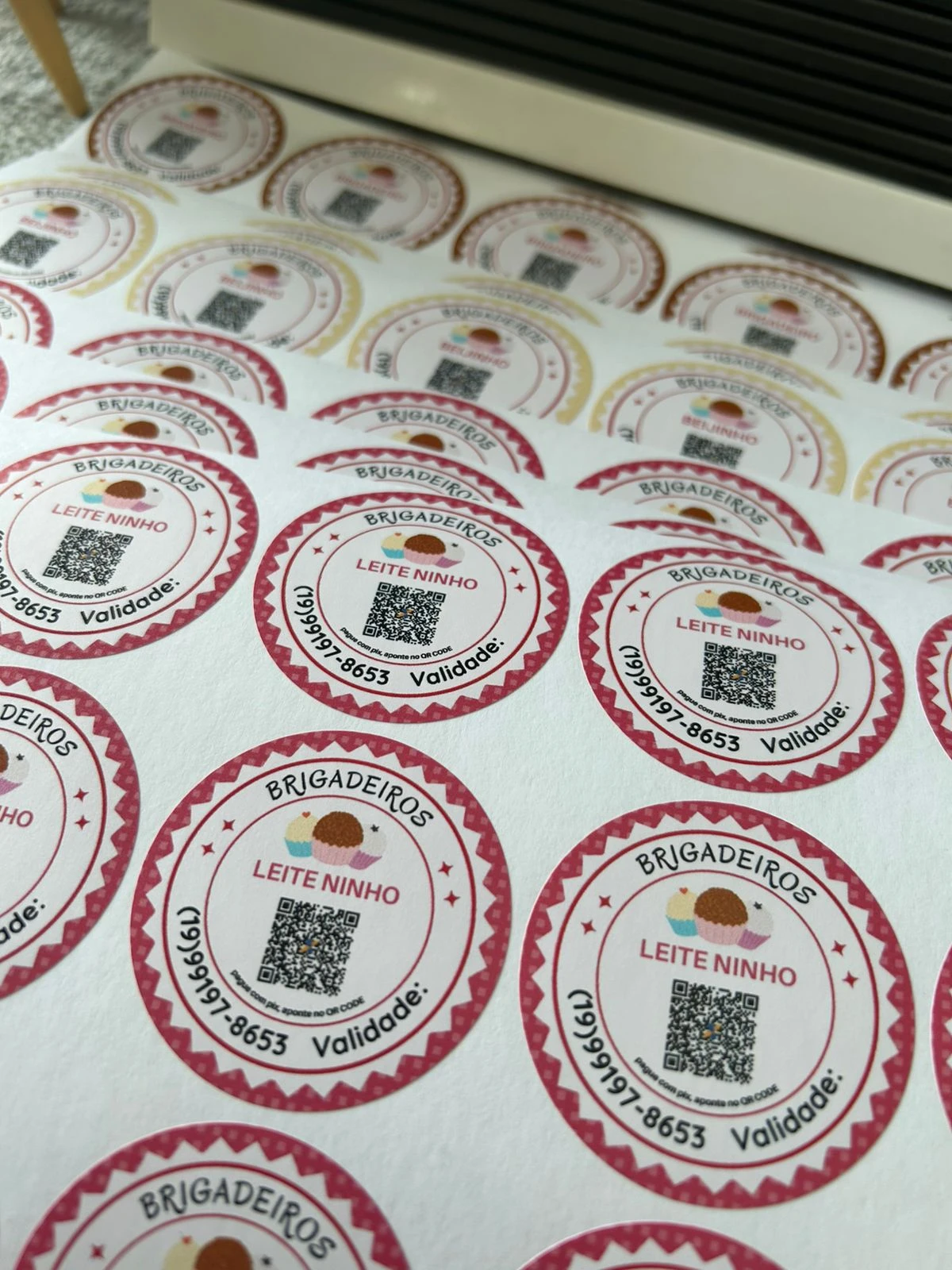 Adesivos em Vinil para Embalagem