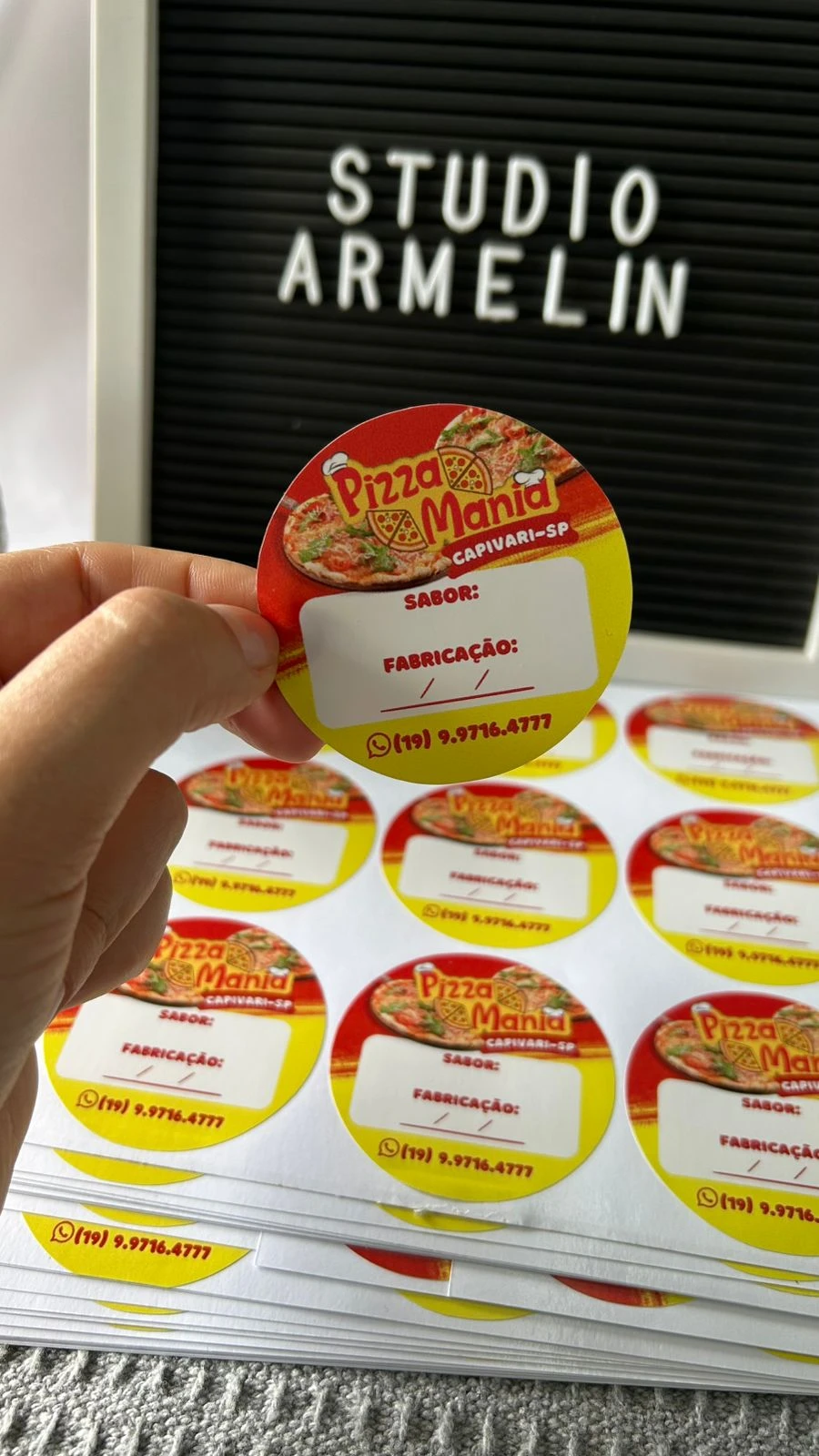 Adesivos em Vinil para Embalagem