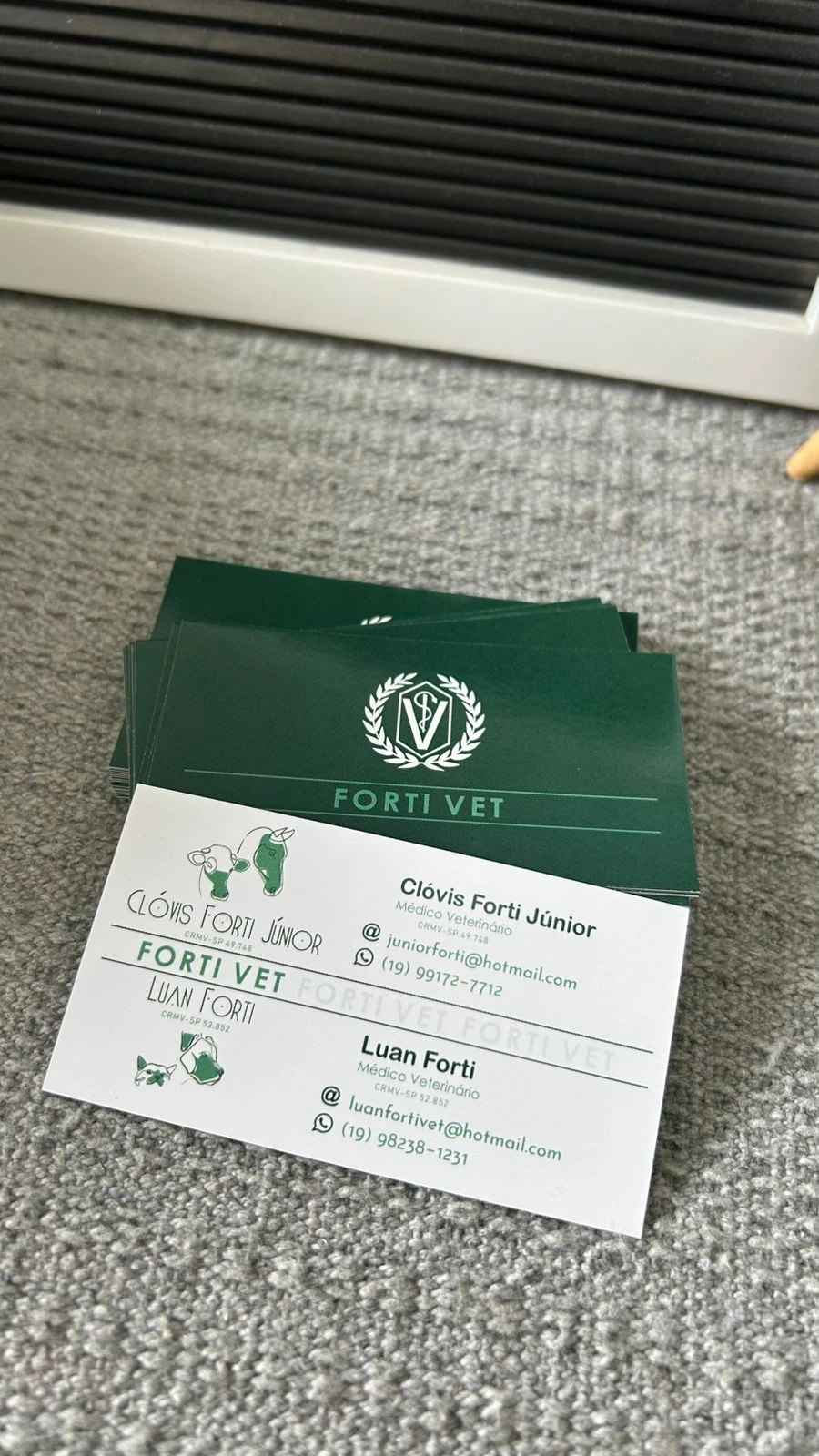 Cartão de Visita Verniz Total