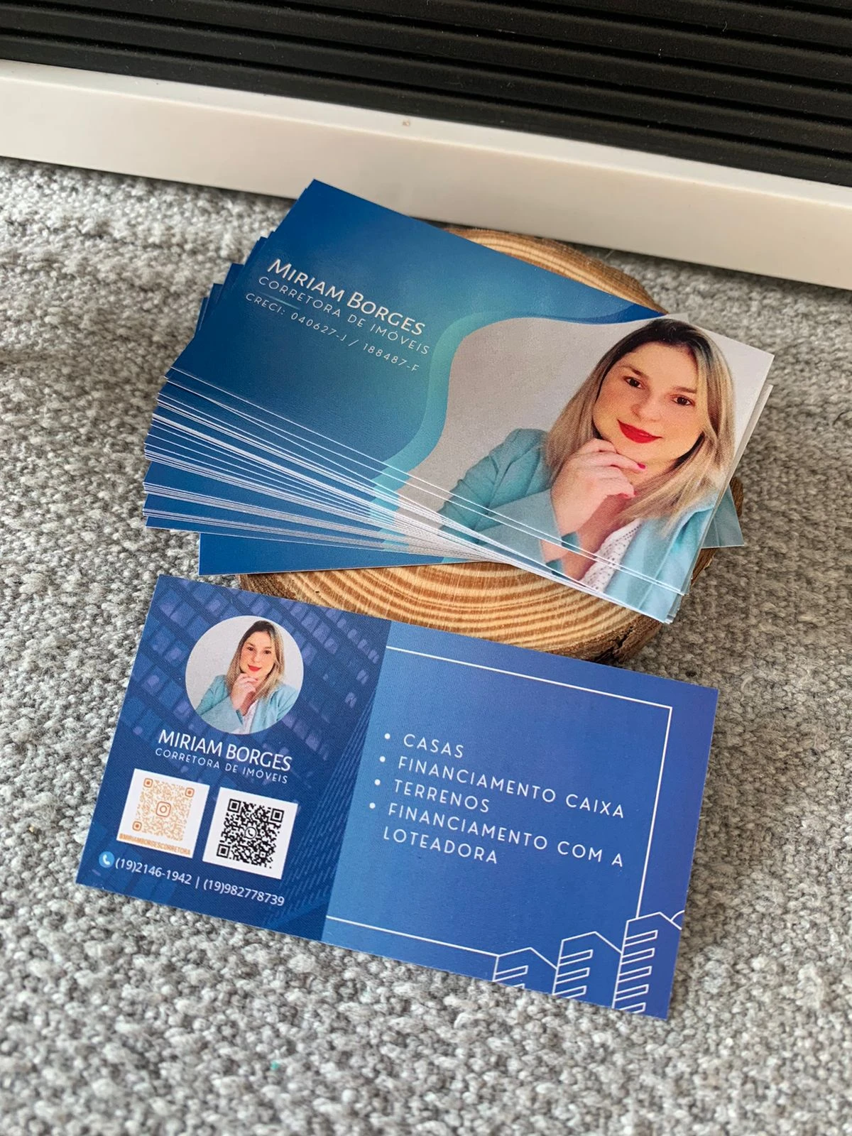 Cartão de Visita Verniz Total