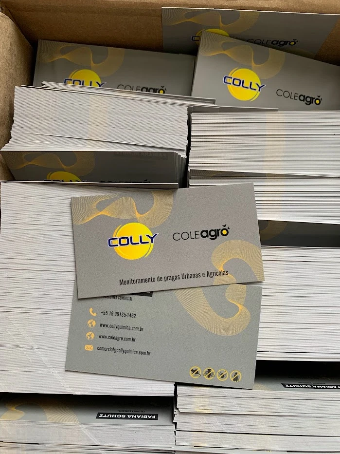 Cartão de Visita Verniz Total