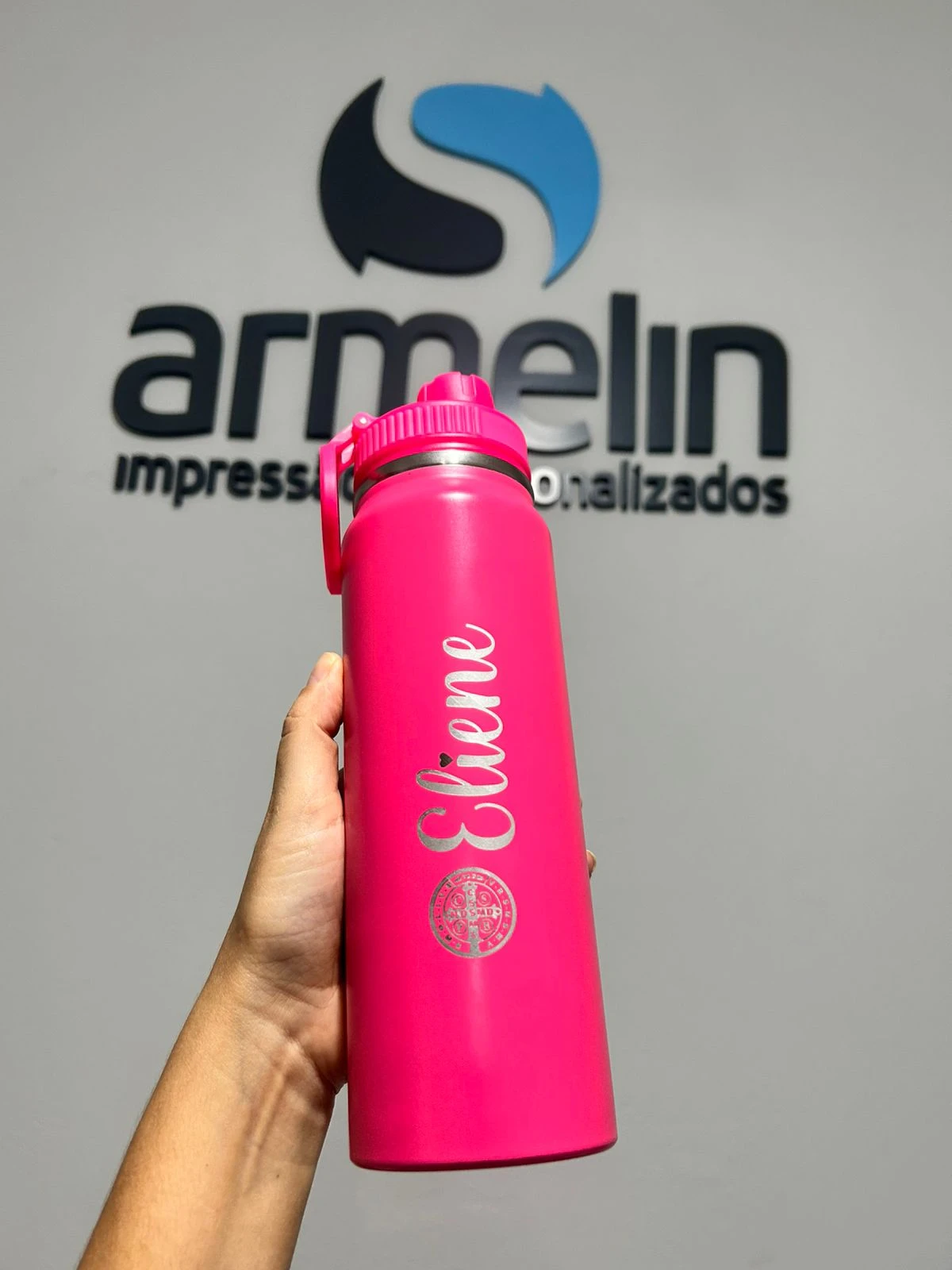 Garrafa Térmica 800ml Gravação Laser