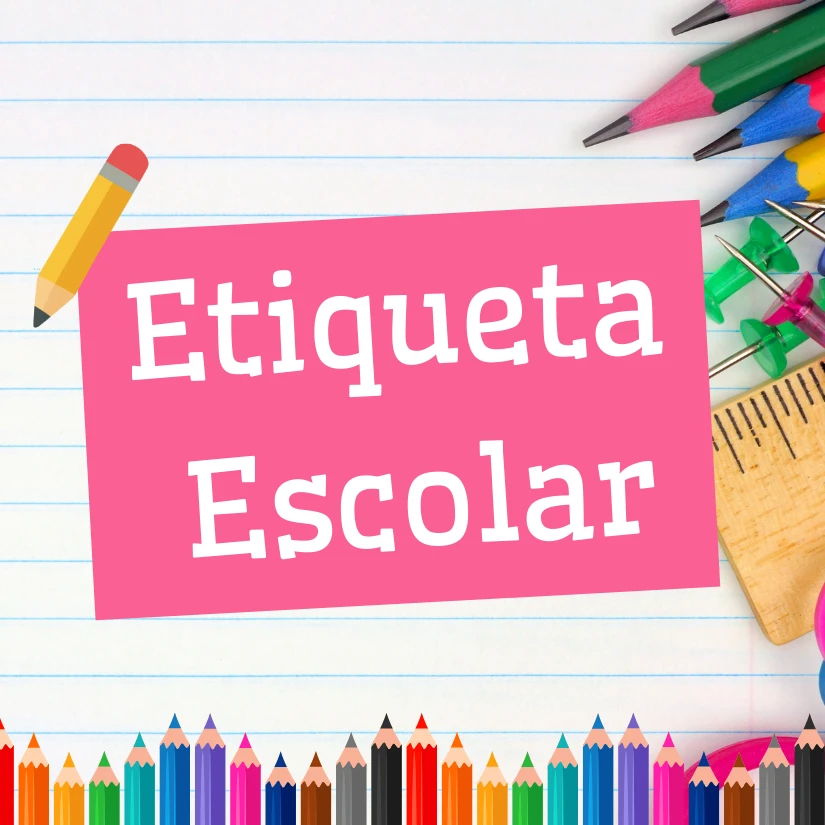 Etiqueta Escolar